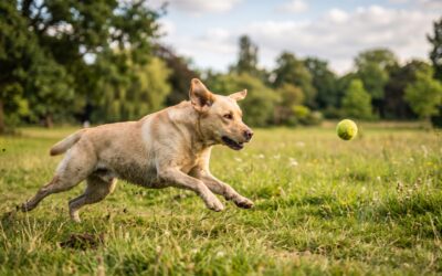 Ballwerfen macht deinen Hund schnell gestresst