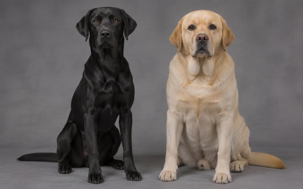 Showlinie oder Arbeitslinie beim Retriever
